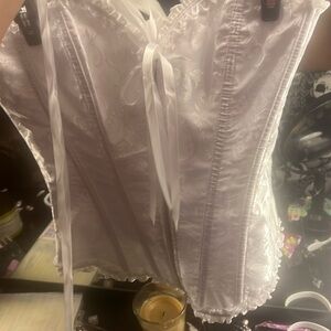 White corset
